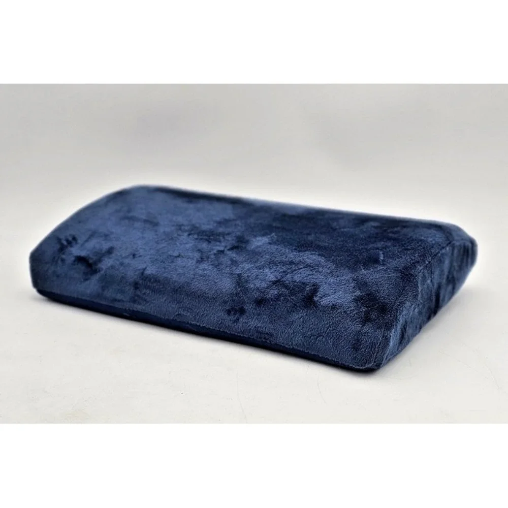 Health Touch Soft Memory Foam Massaging Lumbar Support Back Vibration Pillow